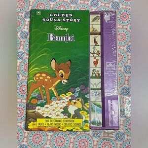✨$3 ✨Disney Bambi Sound Storybook vintage
